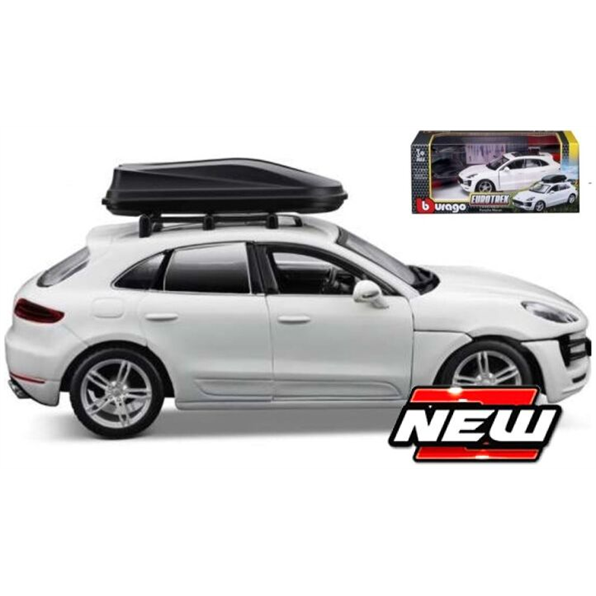 Porsche Macan White w/Cargo Box