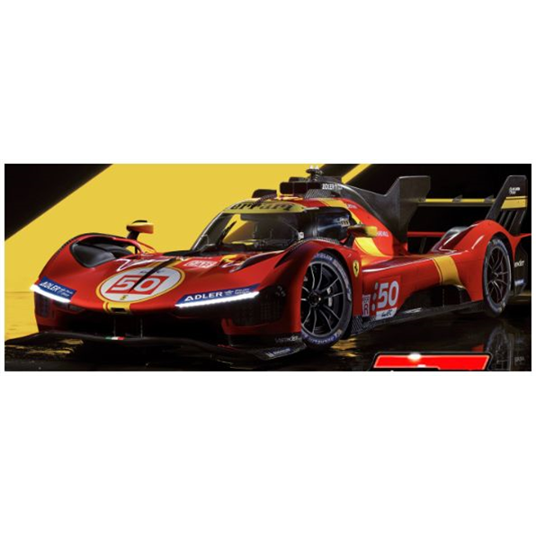 Ferrari 499P 3.0L Turbo V6 #50 Fuoco Nielsen/Molina 24h Le Mans 2025