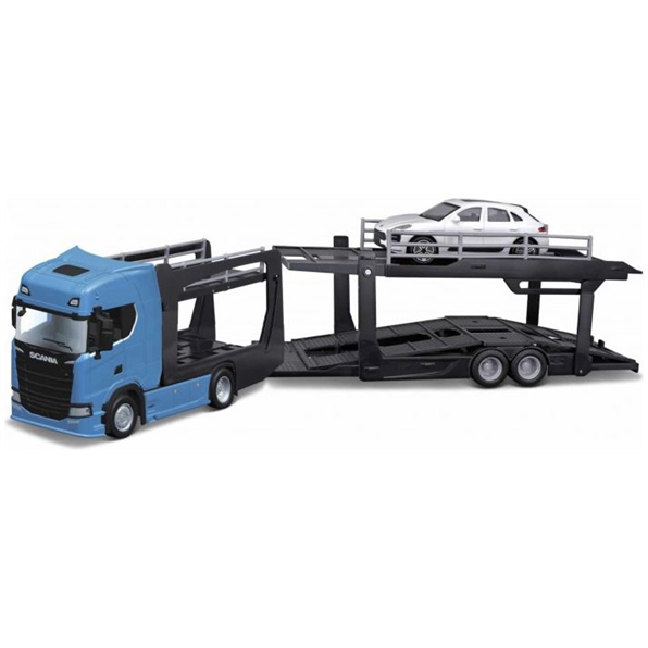 Scania S730 Highline Cab Car Carrier + Porsche Macan