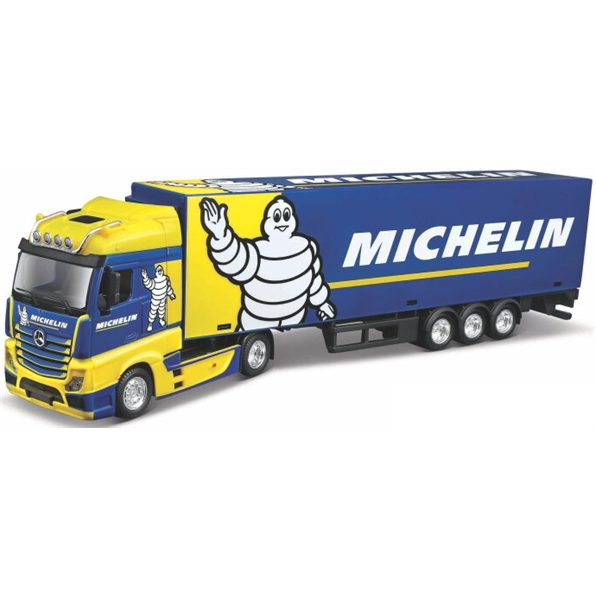 Mercedes Benz Actros Gigaspace Michelin Street Fire Haulers w/Trailer