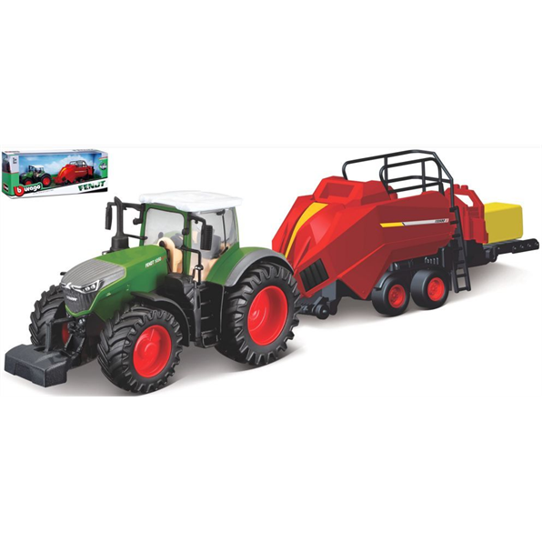 Fendt 1050 Vario + Baler Lifter