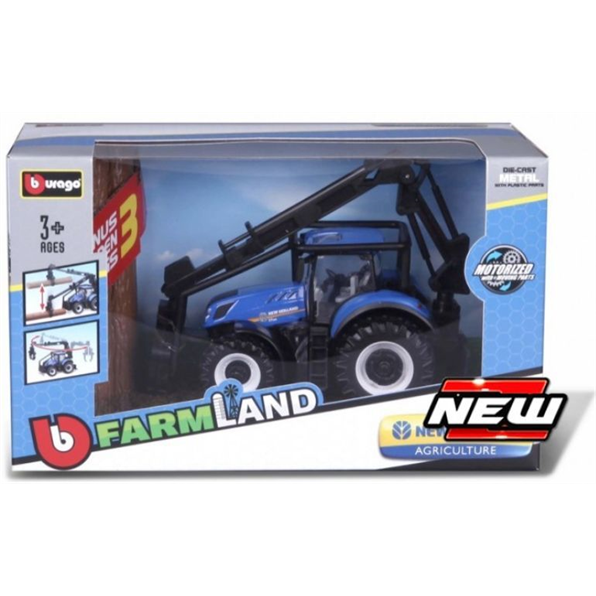 New Holland T7.315 Forestry Tractor + Logging Loader