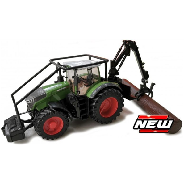 Fendt 1050 Vario Forestry Tractor + Logging Loader