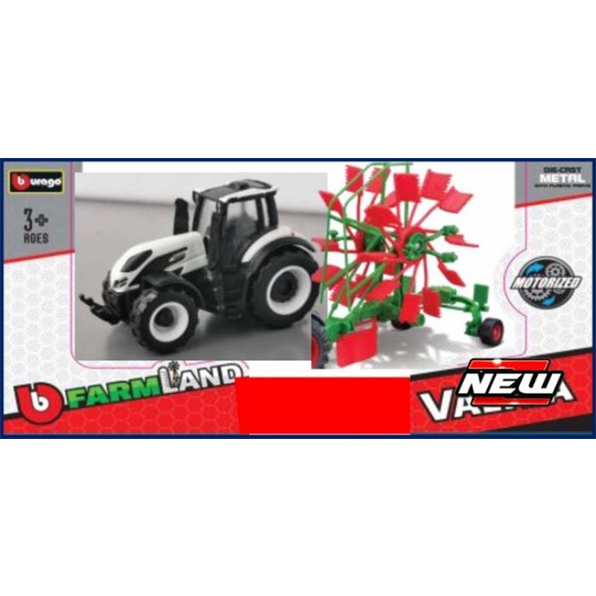 Valtra M2/Q Tractor + Whirl Rake