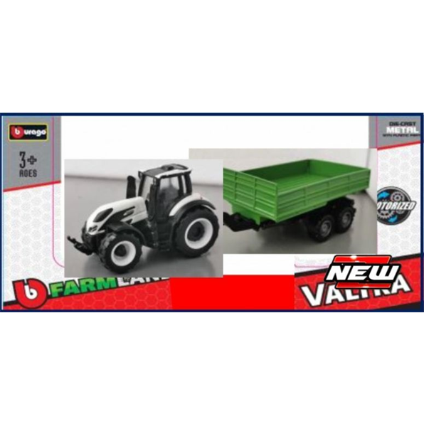 Valtra M2/Q Tractor + Tipping Trailer