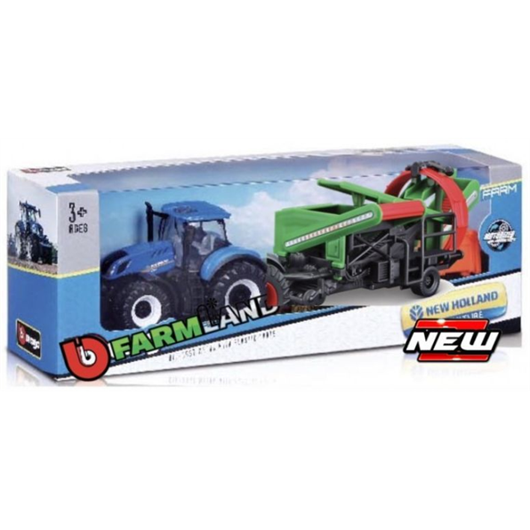 New Holland T7.315 + Cultivator
