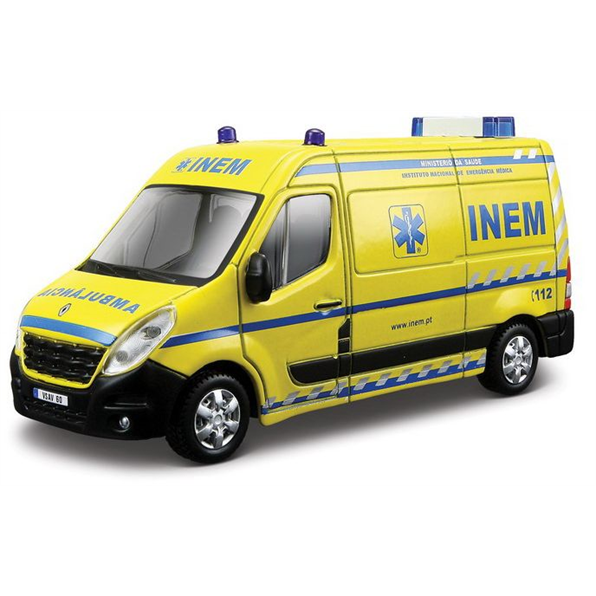 Renault Master Ambulance Yellow/White/Blue
