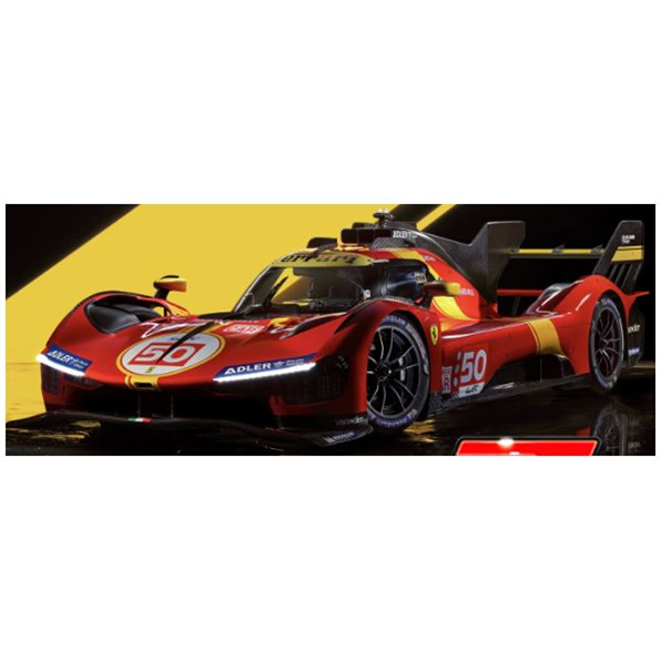 Ferrari 499P 3.0L Turbo V6 #50 Fuoco Nielsen/Molina 24h Le Mans 2025