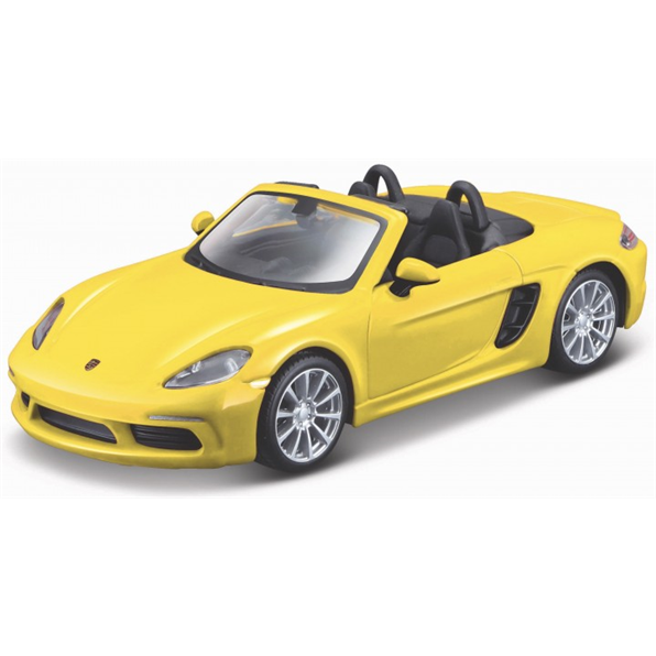 Porsche 718 Boxster Cabriolet Yellow