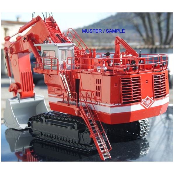 OandK RH340 Backhoe Red