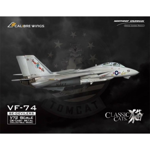 F-14A Tomcat VF-74 BE-Devilers Buno 16270 "Clean Version" (Limited 500pcs)