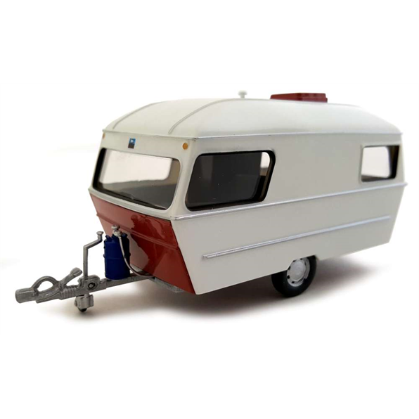 Caravan IV 1990 - White/Maroon (Short)