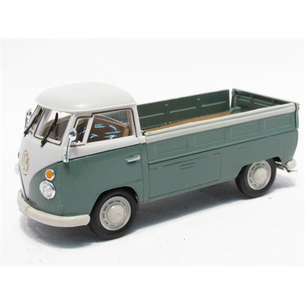 VW T1 Pick Up - Off White/Lt Green