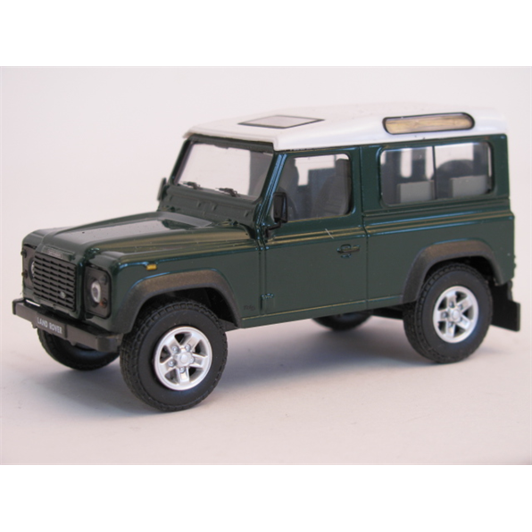 Land Rover Defender 90 - Dark Green/White