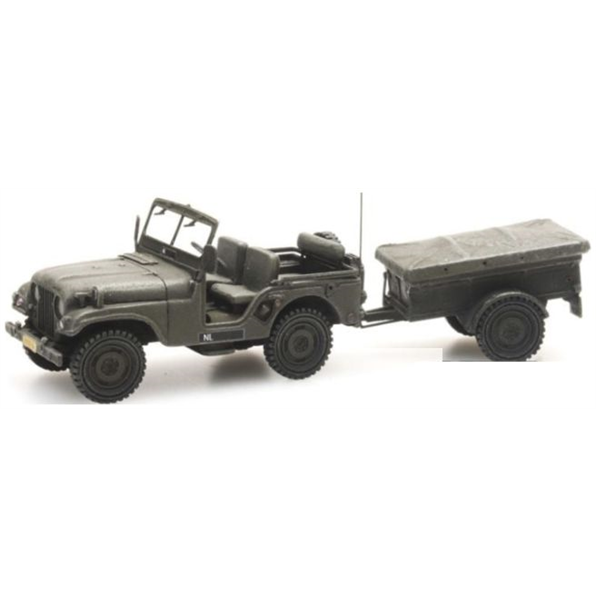 NECAF 1/4 Ton NL 1955 + Trailer Open Top