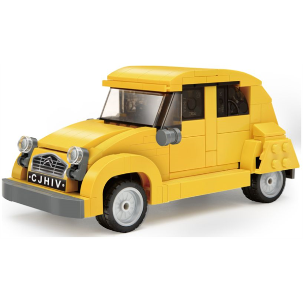 Citroen 2CV Brick Builder Yellow (298pcs)