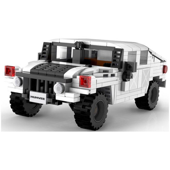 Humvee Off-Road Truck Brick Builder White (328pcs)