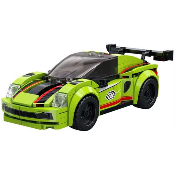 Emerald Shadow Sprint Racing Car Brick Builder (158 pcs)