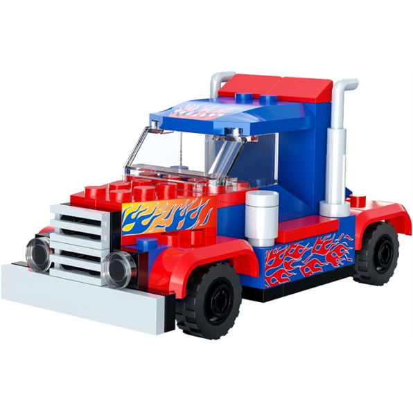Mini Sky Titan Racing Truck Brick Builder 66 pcs
