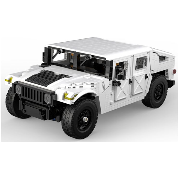 Humvee Off Load Truck Brick Builder White (1386pcs)