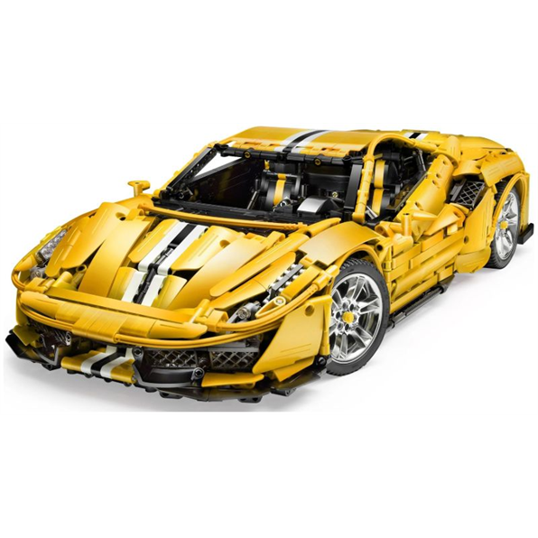 Italian Yellow Supercar (3187pcs)
