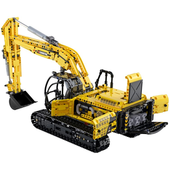 Functional Excavator Brick Builder (1702pcs)
