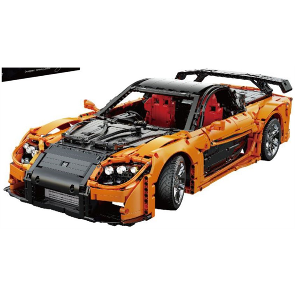Mazda RX-7 Brick Builder Orange (3305pcs)