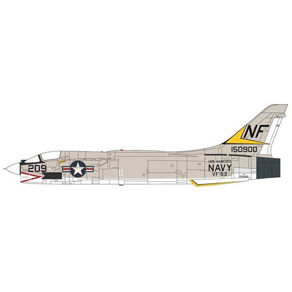 F-8E Crusader VF-53 Iron Angeles NF209 1967 Normal Version (Limited 800 pcs)