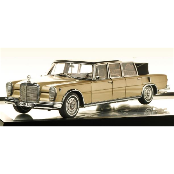 Mercedes Benz 600 Pullman Landaulet Beige/Brown Softtop (800 pcs)