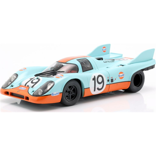 Porsche 917K Gulf #19 2nd LM71 Attwood Mueller