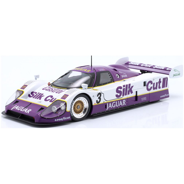 IXO Jaguar XJR-12 #3 Silk Cut Jaguar Le Mans Winner 1990 1⁄43 Scale