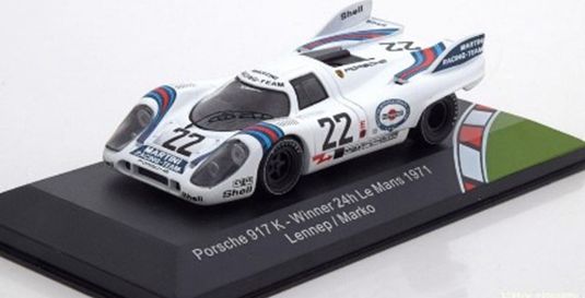 NIB Eagles Race 1:18 Porsche 917K #22 1971 Martini Racing Team Le Mans Winner