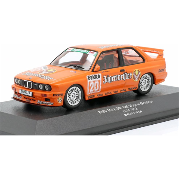 BMW M3 (E30) Sport Evolution #20 DTM 1992 Wayne Gardner