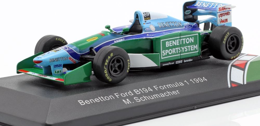 Michael Schumacher Benetton B194 #5 World Champion F1 1994 - John Ayrey ...