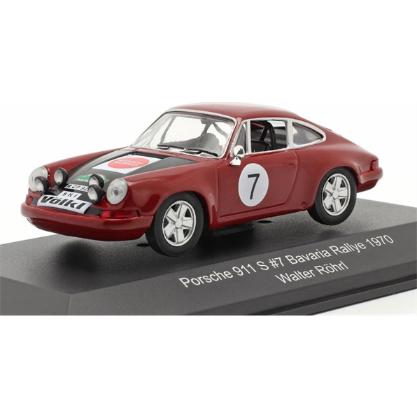 Porsche 911 S #7 Bavaria Rallye 1970 Walter Rohrl