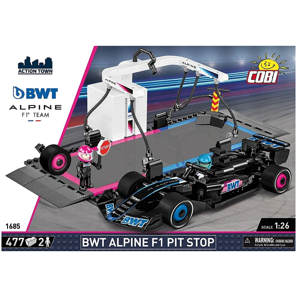 Alpine F1 Pit Stop Action Town (490 pcs)