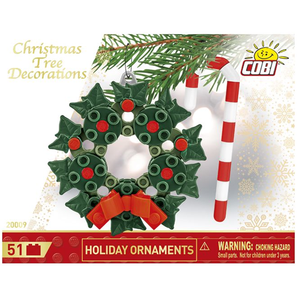 Holiday Ornaments (51 pcs)