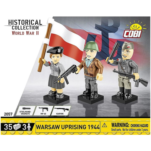 Wars Uprising 1st August 1944 WWII (3 pcs)