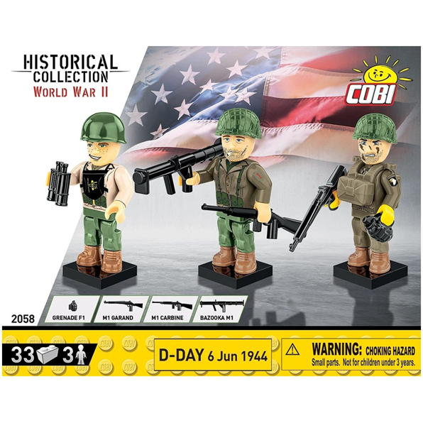 D-DAY JUNE 6 1944 WWII (33 pcs)