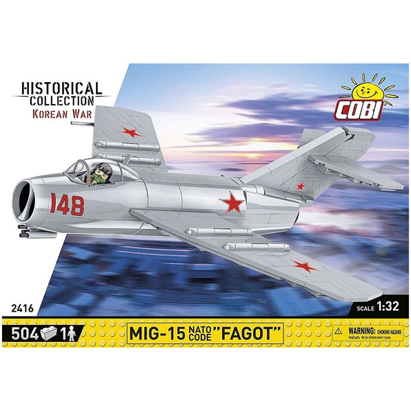 MIG-15 Fagot Korean War (504 pcs)