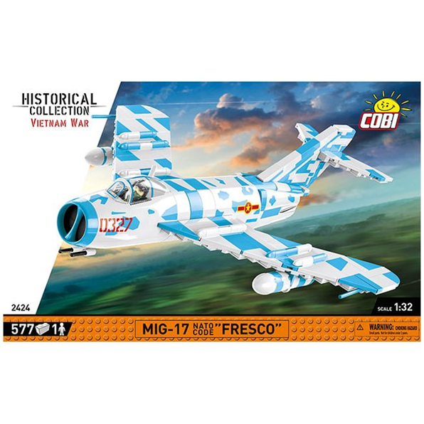 MIG-17 NATO Code F Vietnam War (577 pcs)