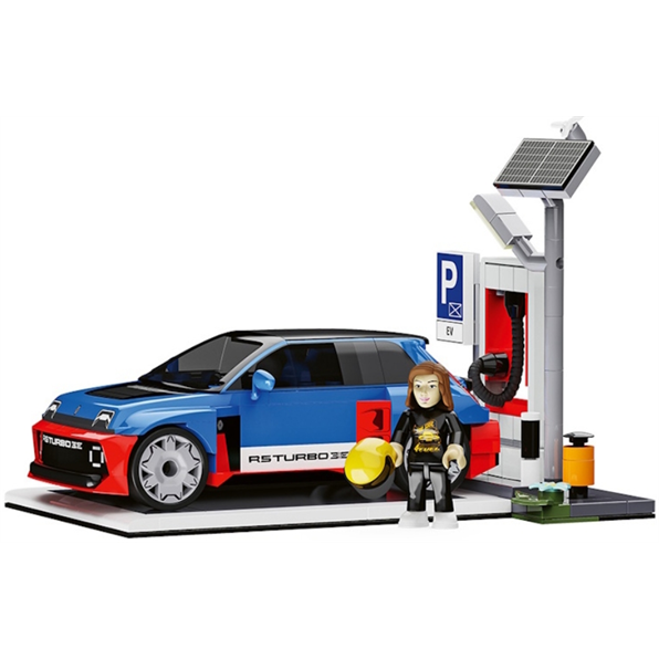 Renault 5 Turbo 3E and EV Charging Station (238pcs)