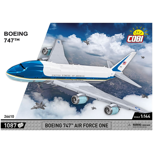 Boeing 747 Air Force One (1050 pcs)