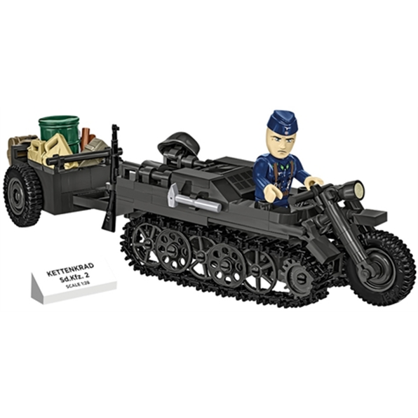 Kettenkrad w/Trailer 243 KL (239pcs)