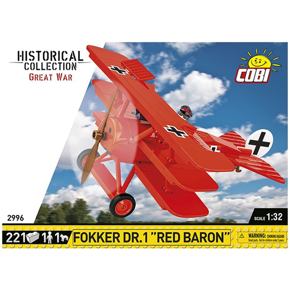 Fokker DR.I Red Baron Great War (217 pcs)