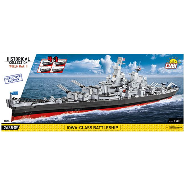 Iowa Class Battleship Executive Edition WWII (2685 pcs)