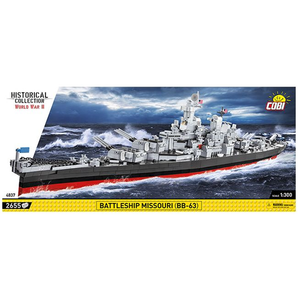 Missouri Battleship WWII (2655 pcs)
