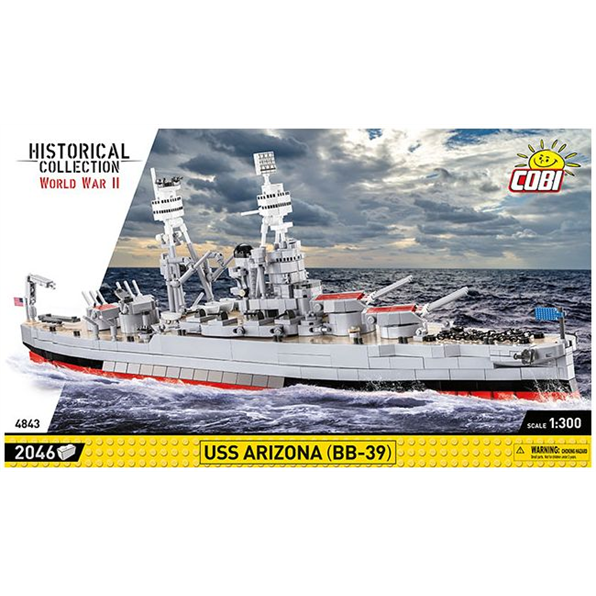 USS Arizona (BB-39) WWII (2046 pcs)
