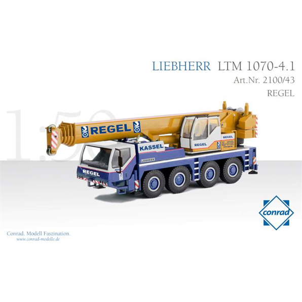 Liebherr LTM 1070-4.1 Mobile Crane 'Regel'