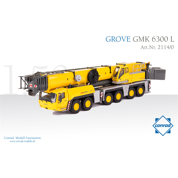 Grove GMK 6300 L All Terrain Crane (incl. Boom Extension)